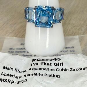 Bomb Party Ring 2025 March Birthday RG86345 I'M THAT GIRL Size 9